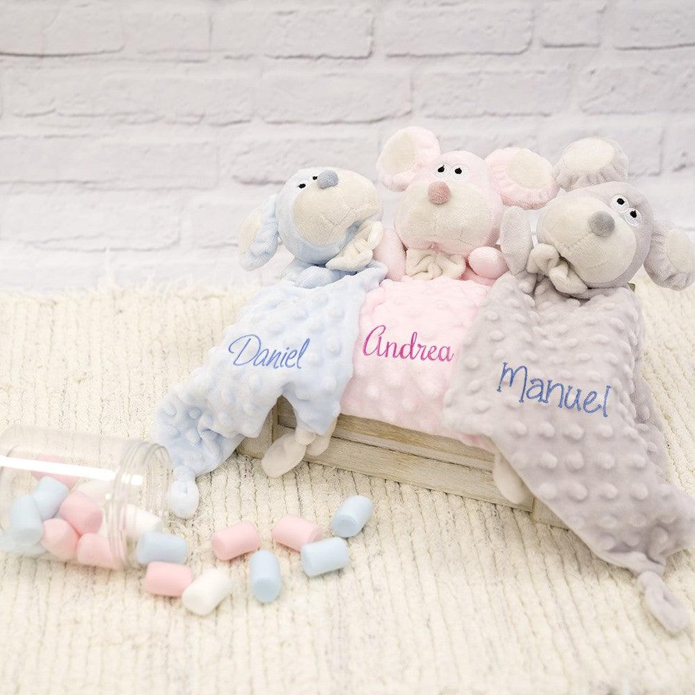 Dou dou Personalizado Bebé Peluche Ratoncito Nanetes - Nanetes #